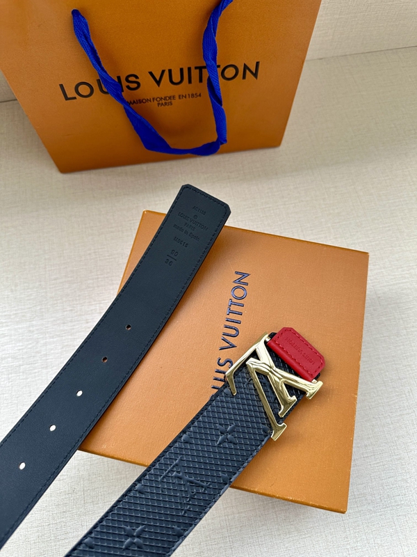 激安ルイヴィトンベルト素材ディテール